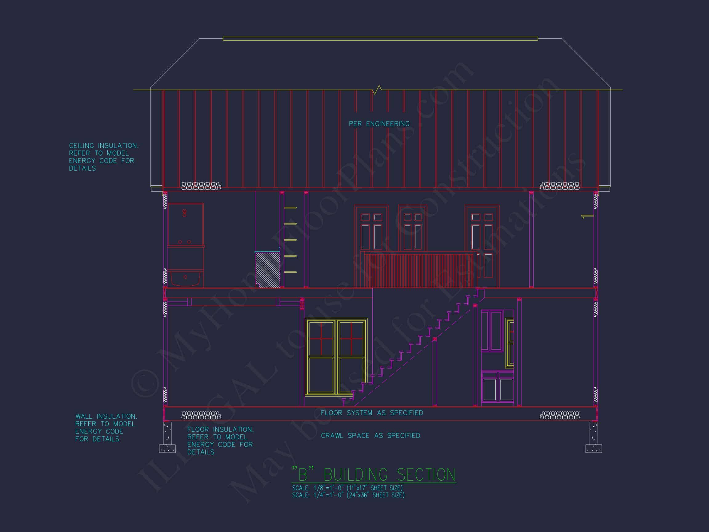 Custom house Floor Plan: CAD Designs & Architecture Blueprint