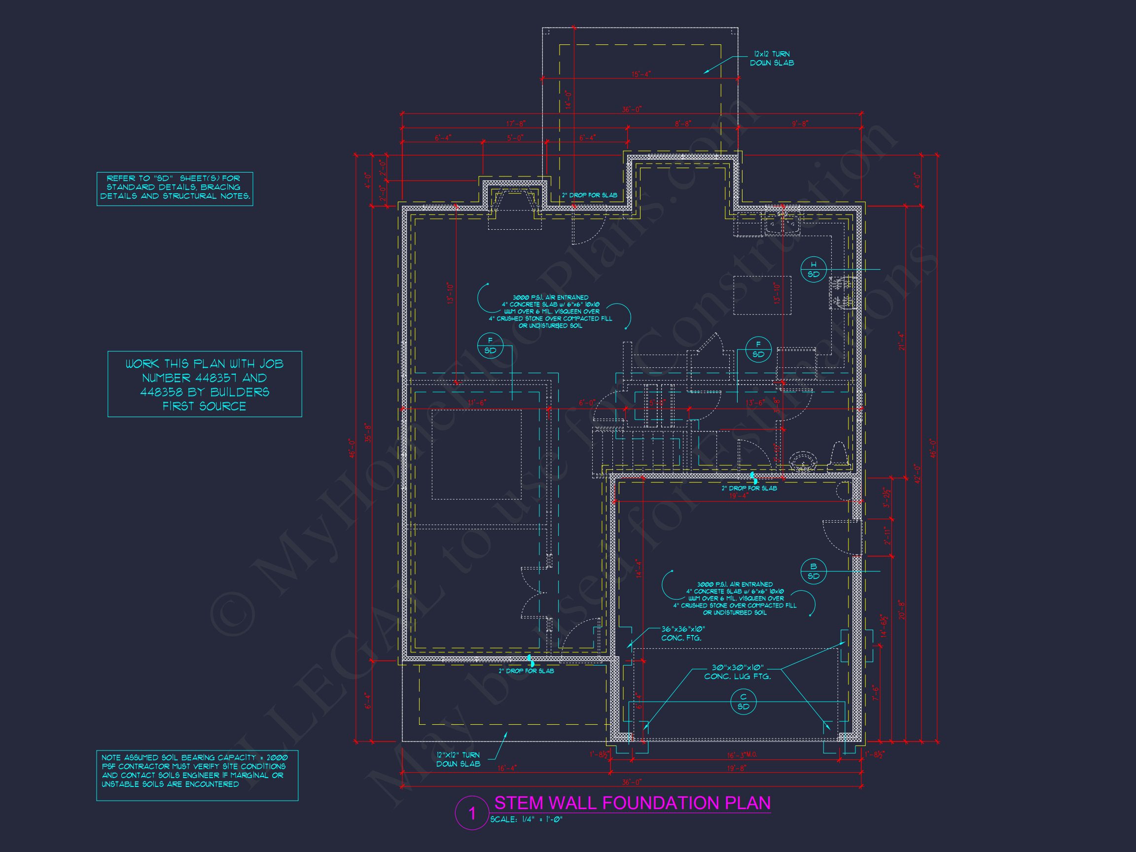 Custom house Floor Plan: CAD Designs & Architecture Blueprint