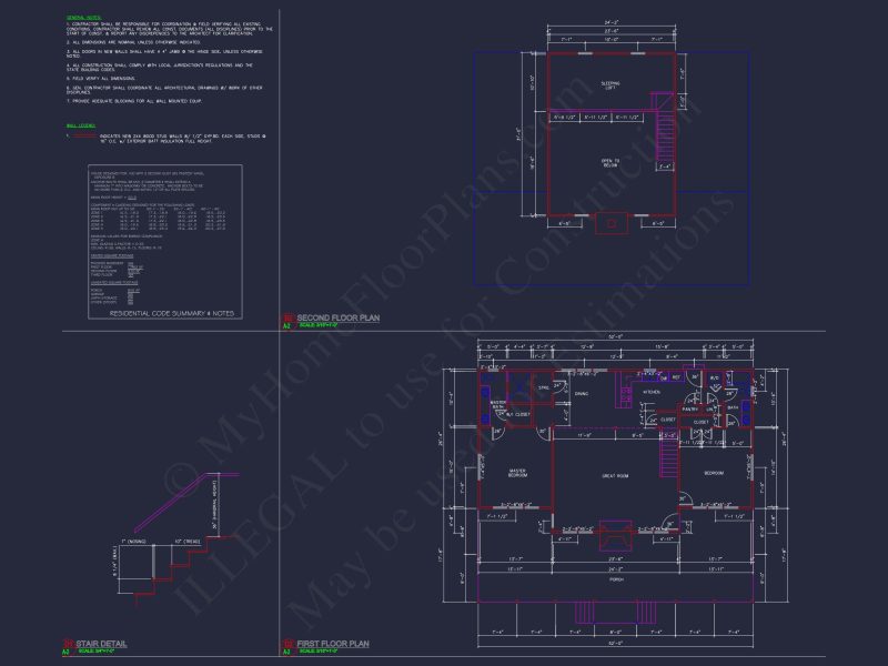 Custom house Plan: CAD Floor Plan for Cozy Architectural Designs