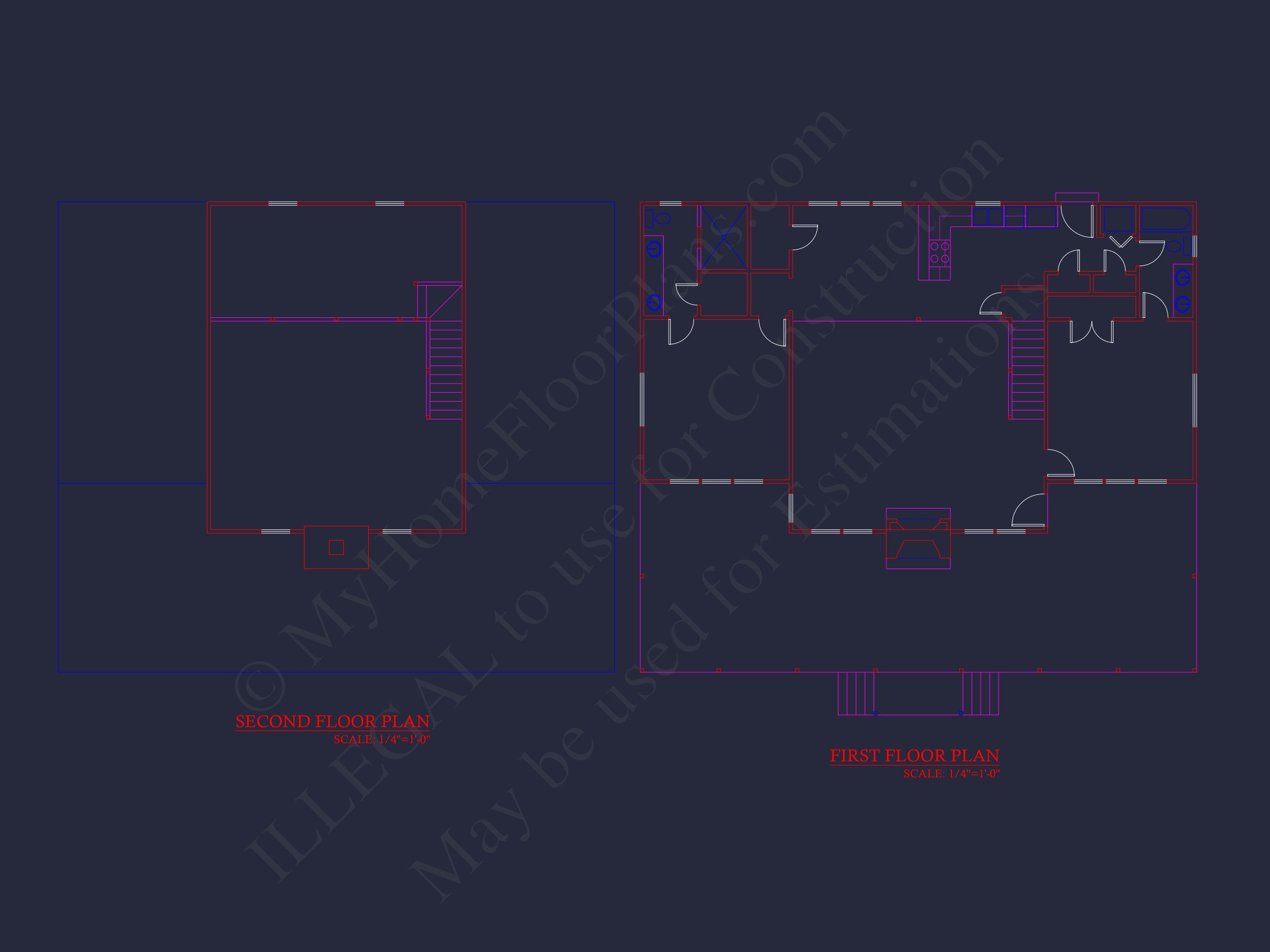 Custom house Plan: CAD Floor Plan for Cozy Architectural Designs