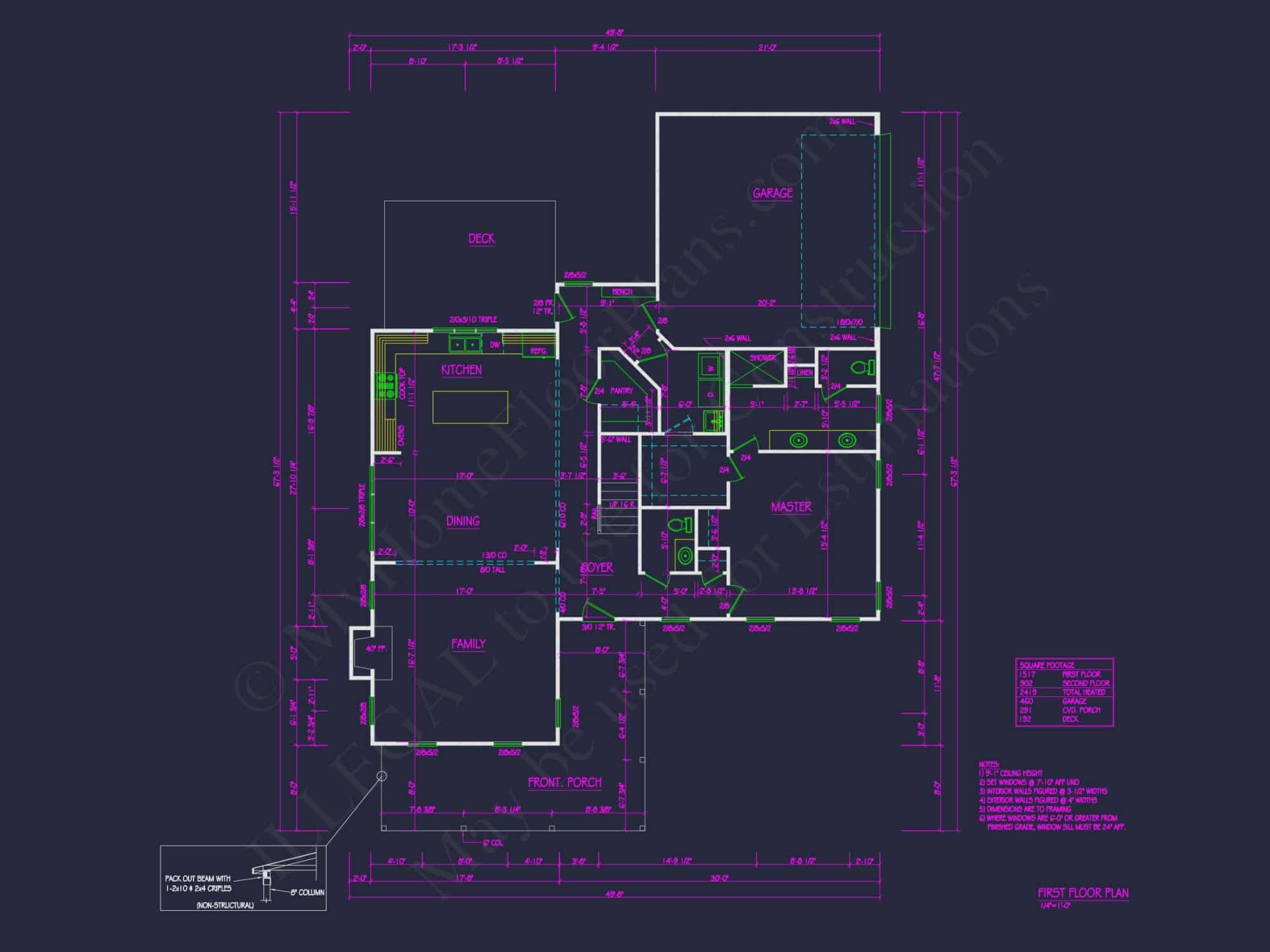 Custom house Plan with Floor Plan, Blueprint, CAD & Designs