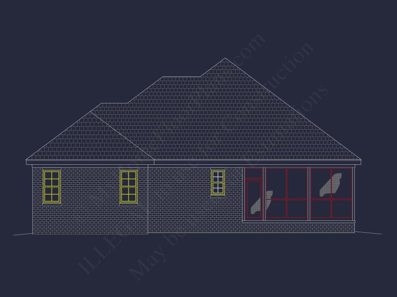 Custom house Floor Plan: CAD Designs and Blueprint Details
