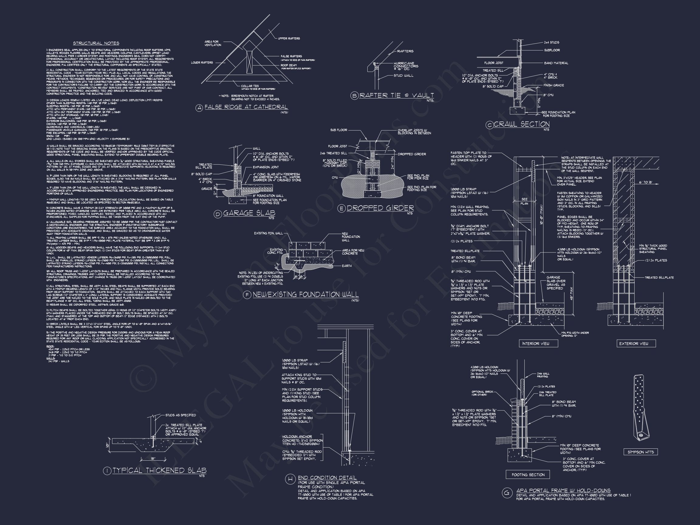 Customizable house Floor Plan with CAD and Blueprint Designs