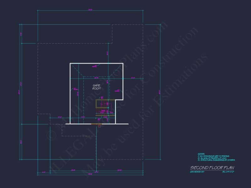Customizable house Floor Plan with CAD Designs and Blueprint