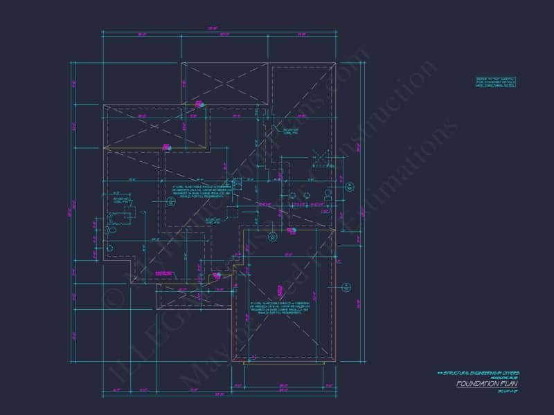 Customizable house Floor Plan with CAD Designs and Blueprint