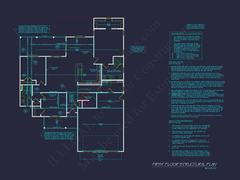Customizable house Floor Plan with CAD Designs and Blueprint