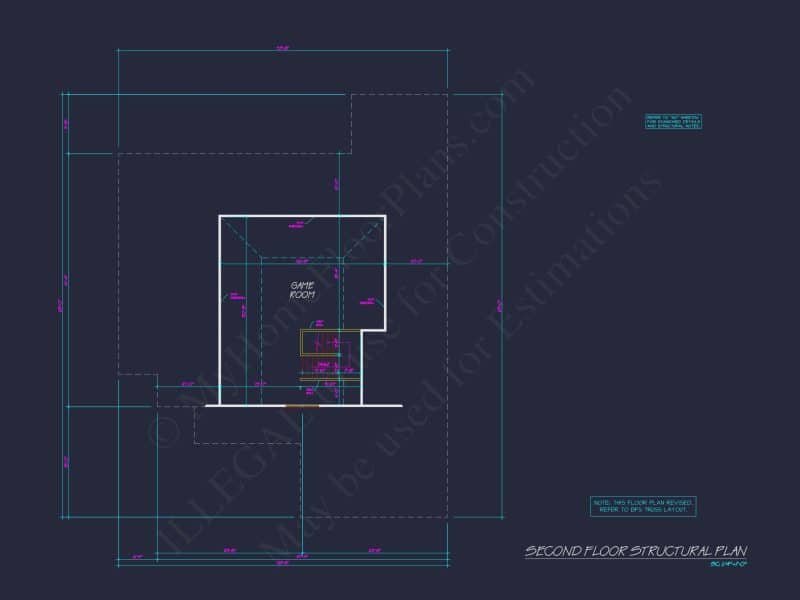 Customizable house Floor Plan with CAD Designs and Blueprint