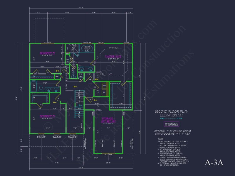 Customizable house Plan with 2-Story Blueprint CAD Designs