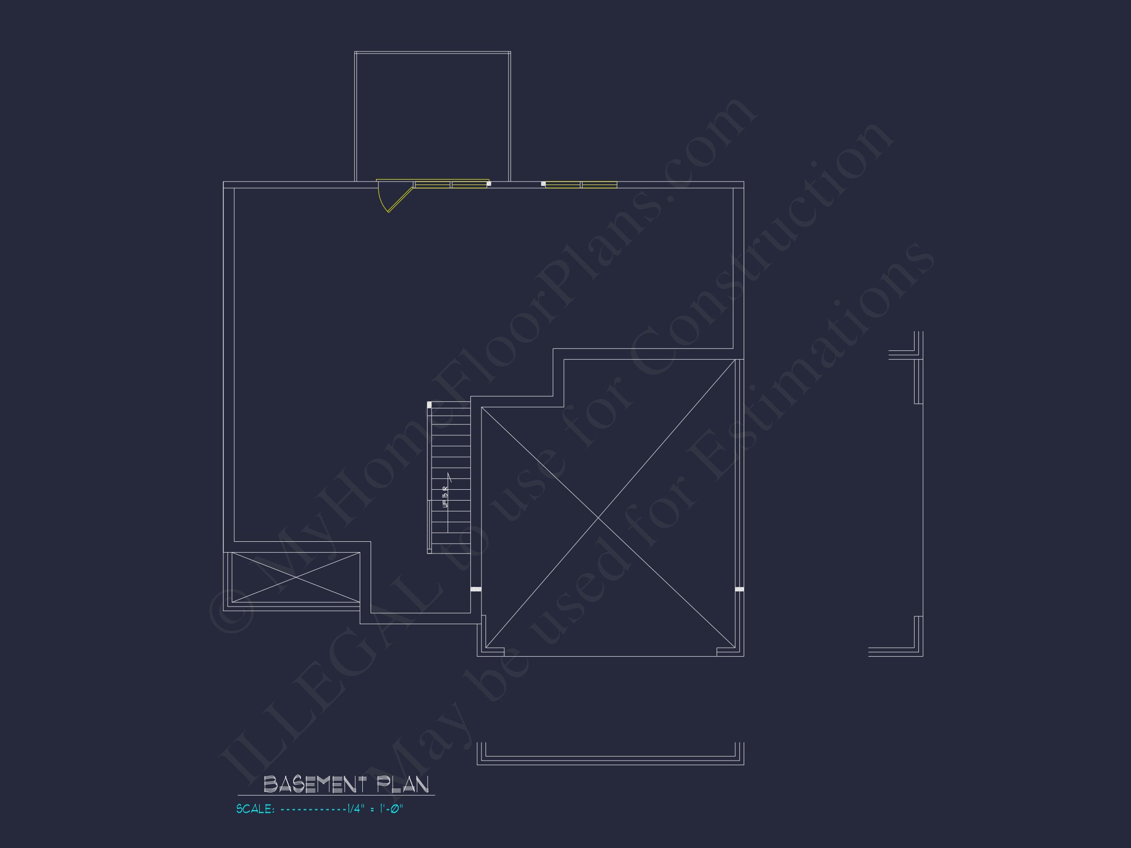 Customizable house Plan with 2-Story Design and CAD Blueprint