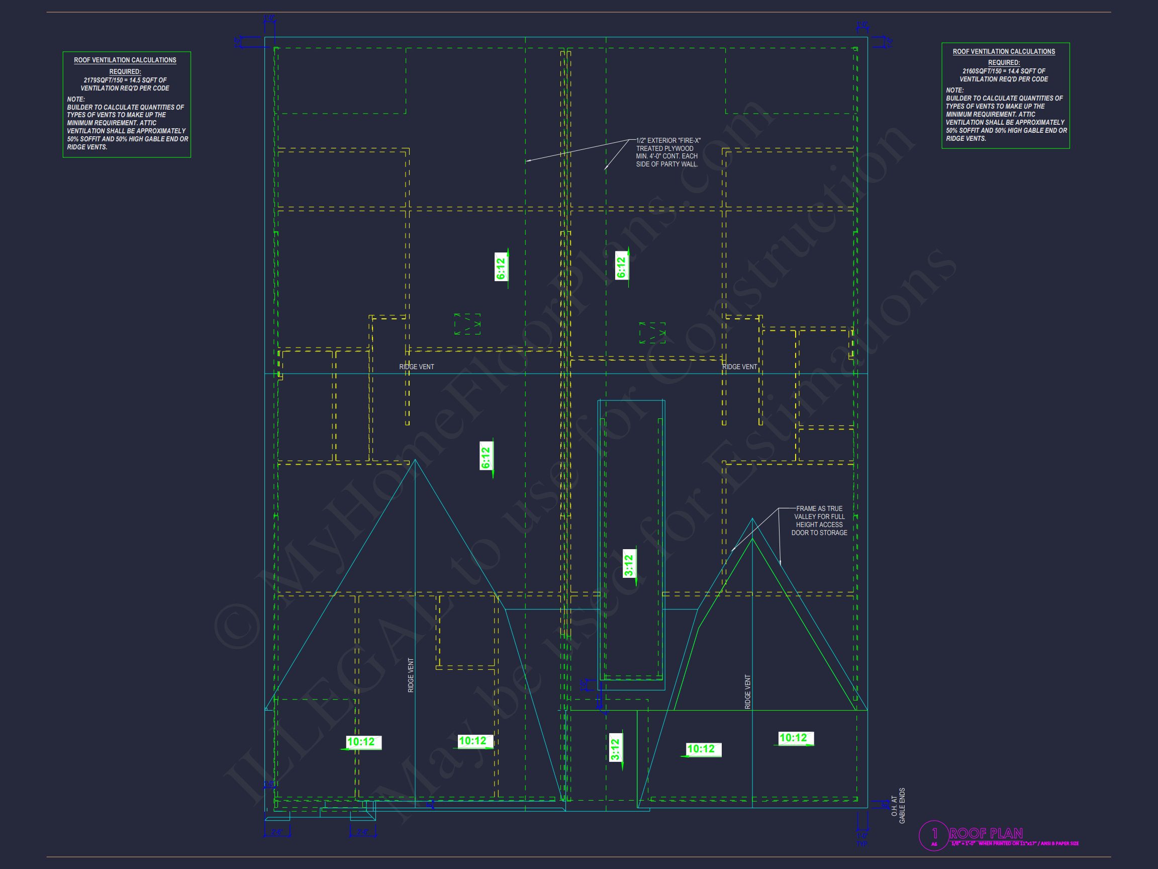 Duplex house Floor Plan with Spacious CAD Designs & Features