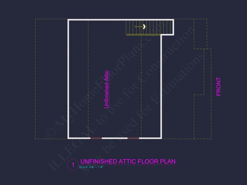Efficient 2-Story house Plan with CAD Blueprints and Features