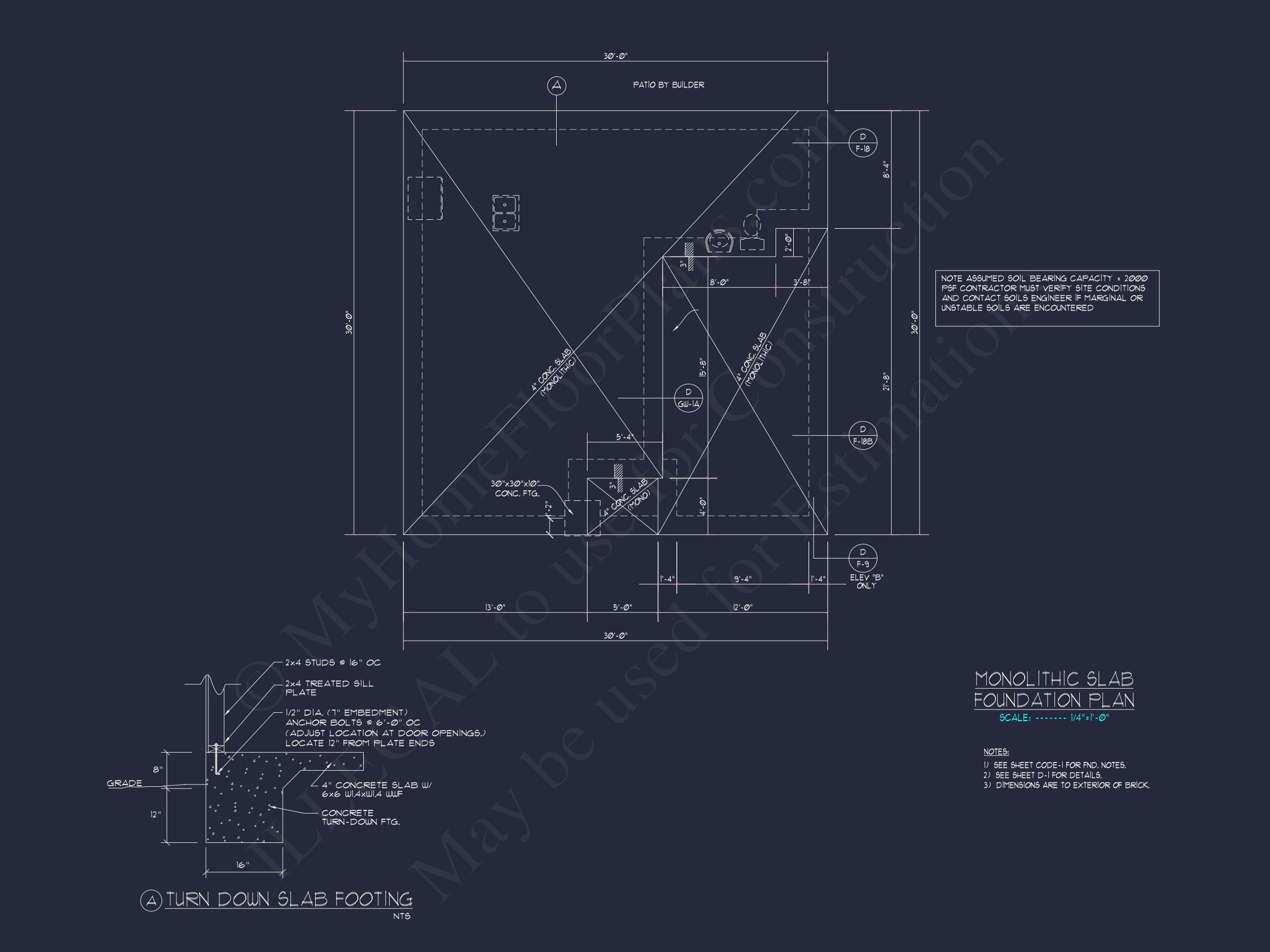 Efficient 3-Bedroom house Plan with CAD Blueprint Designs