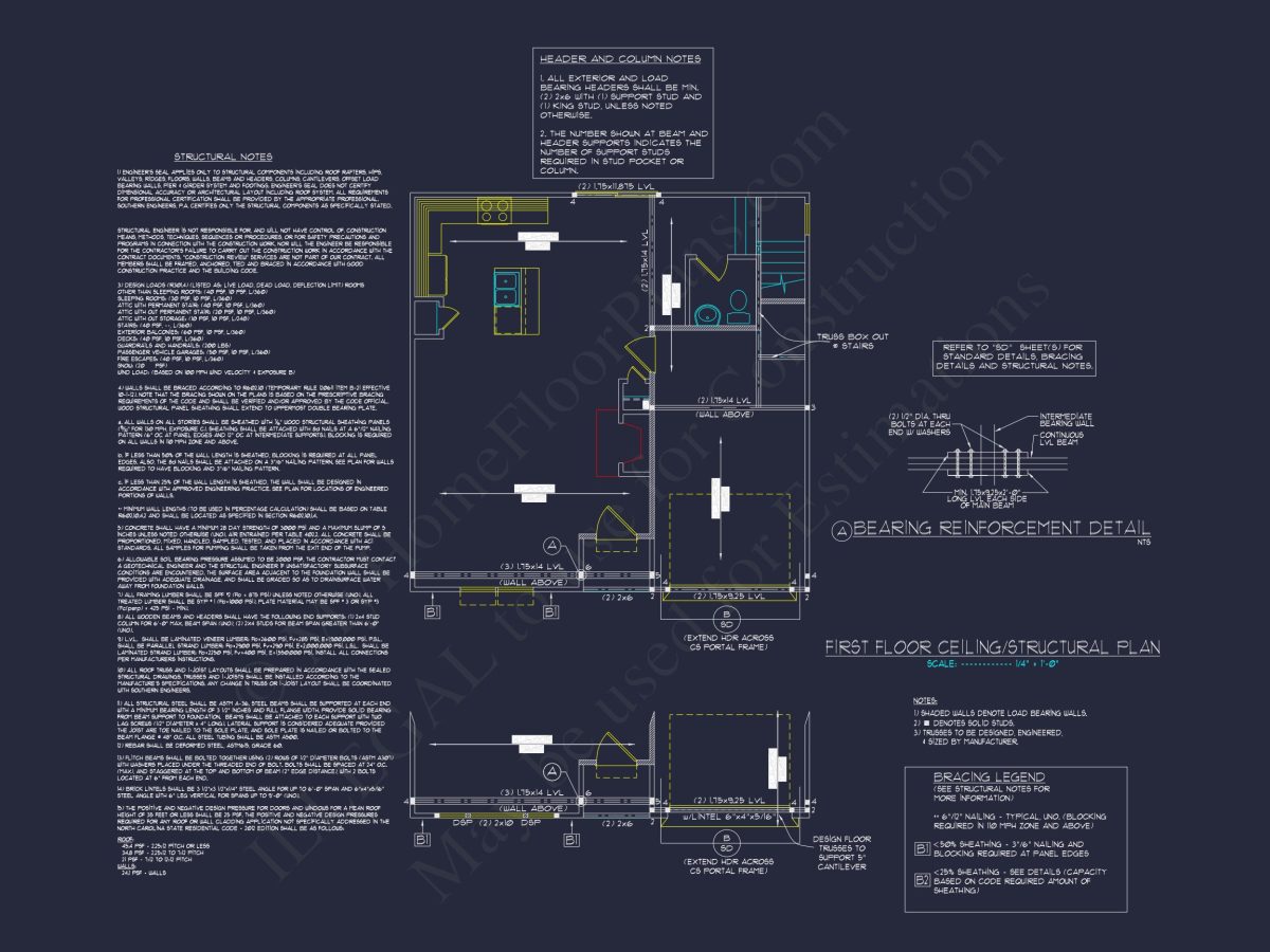 Efficient 3-Bedroom house Plan with CAD Blueprint Designs