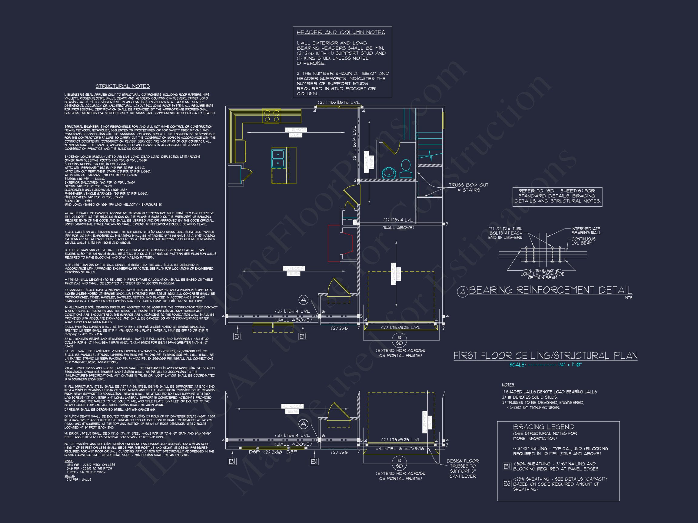 Efficient 3-Bedroom house Plan with CAD Blueprint Designs