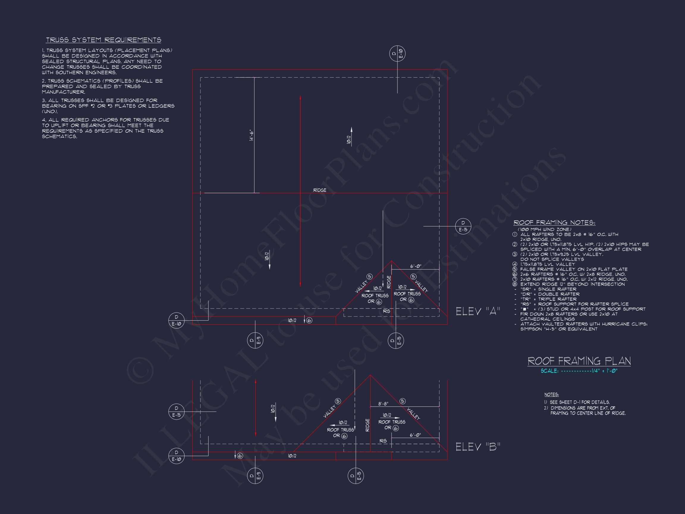 Efficient 3-Bedroom house Plan with CAD Blueprint Designs