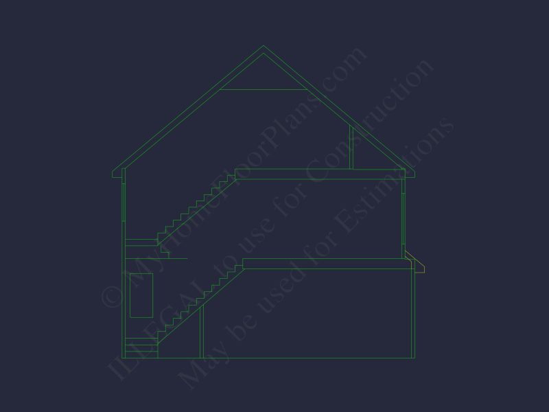 Efficient 3-Bedroom house Plan with CAD Blueprint Designs