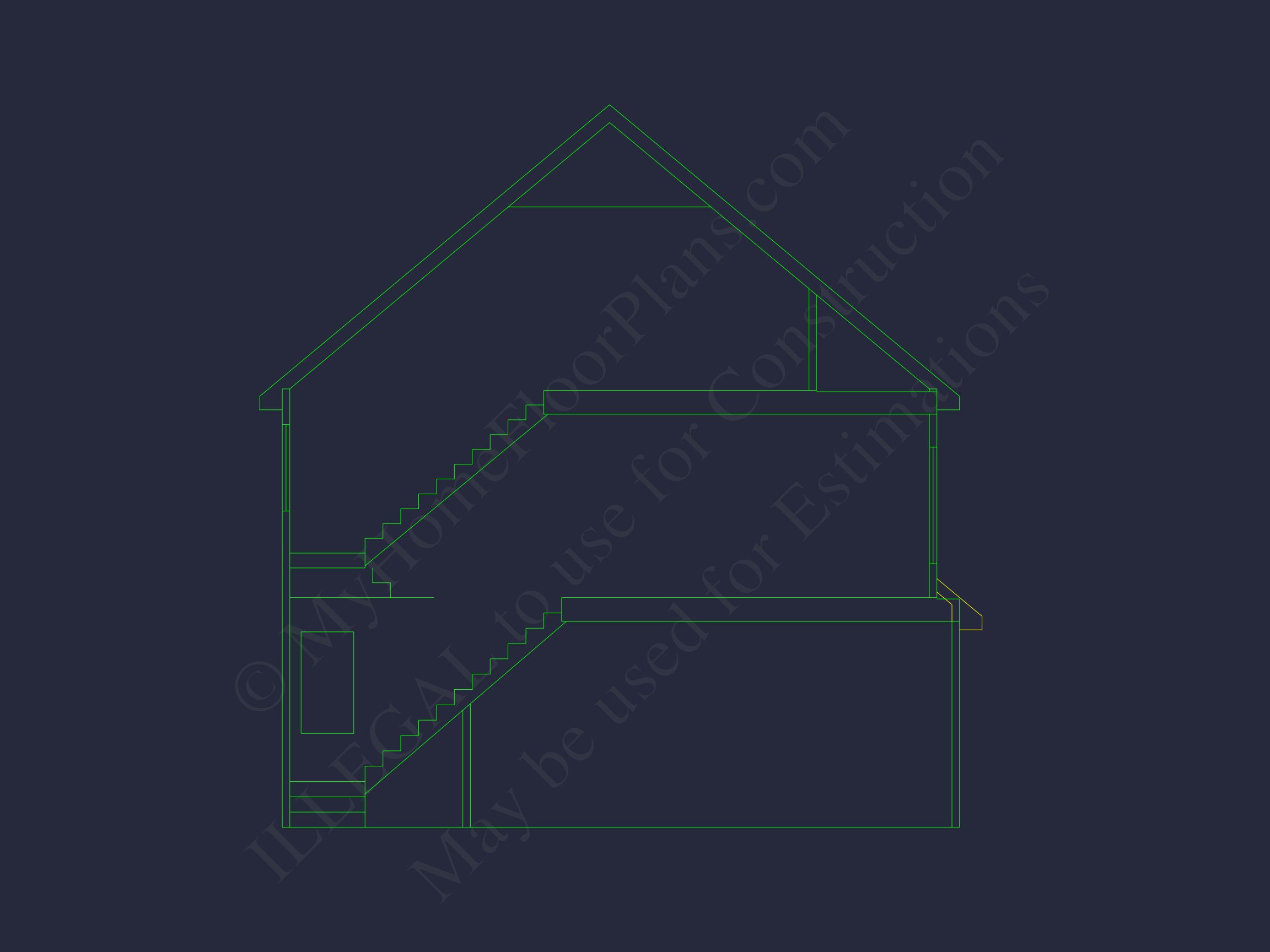 Efficient 3-Bedroom house Plan with CAD Blueprint Designs