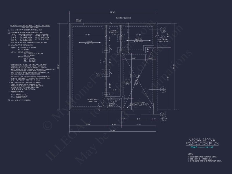 Efficient 3-Bedroom house Plan with CAD Blueprint Designs