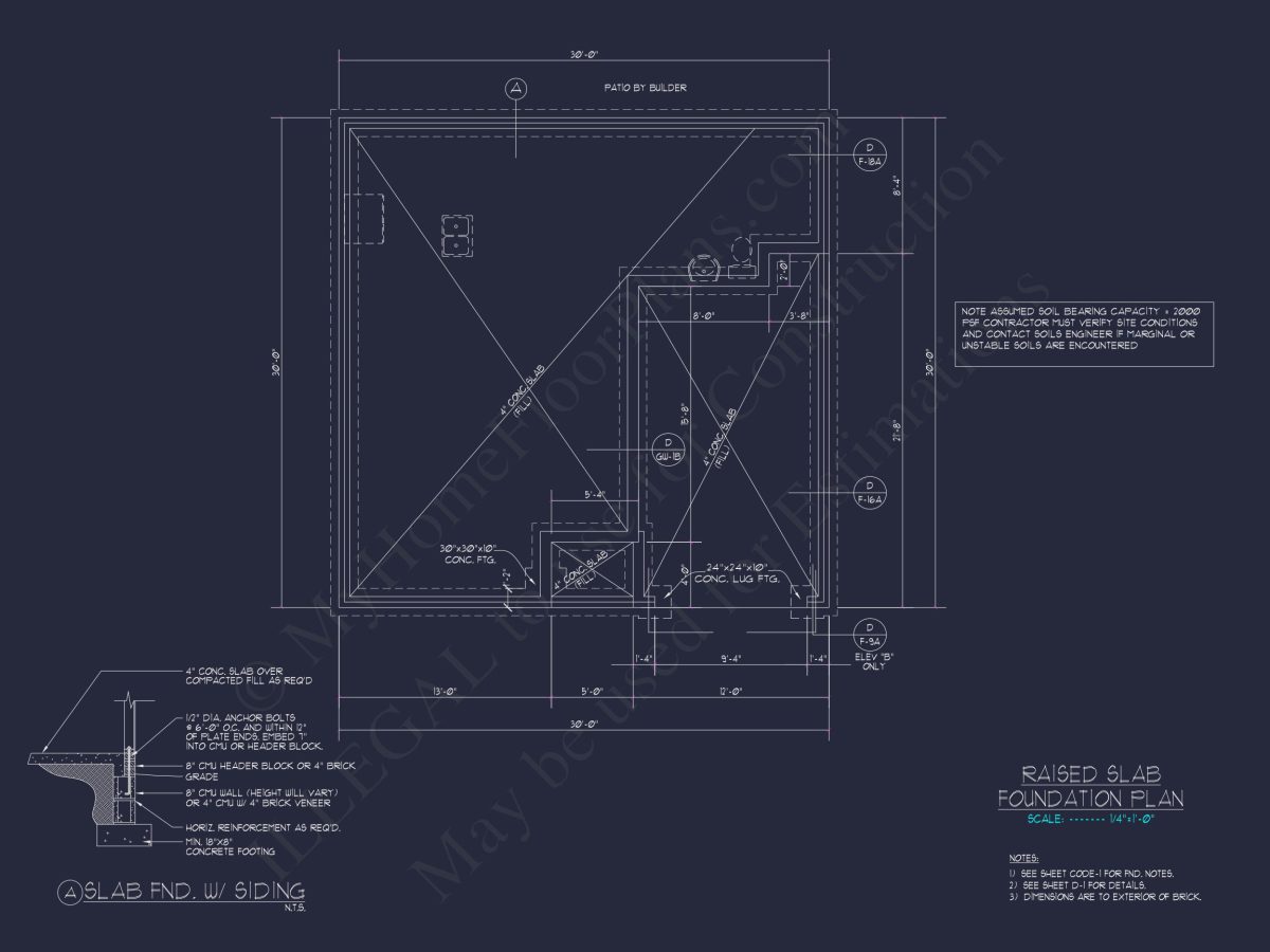 Efficient 3-Bedroom house Plan with CAD Blueprint Designs