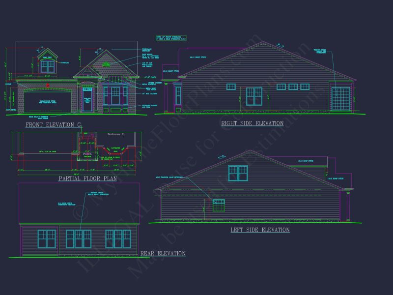 Efficient house Floor Plan Blueprint for Modern Living Designs