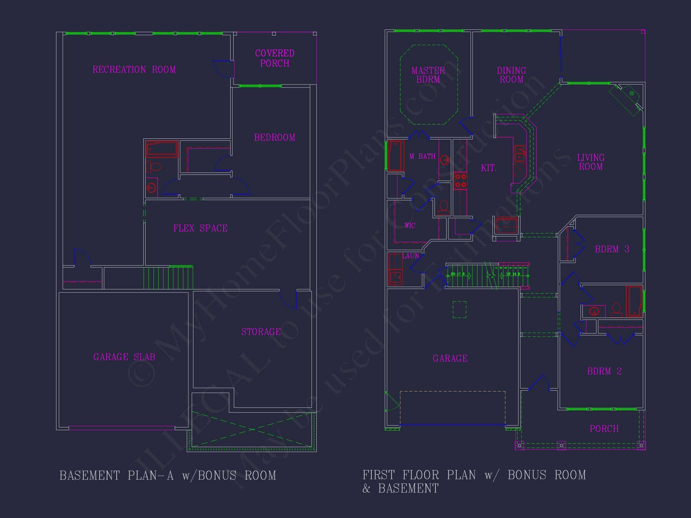 Efficient house Floor Plan Blueprint for Modern Living Designs