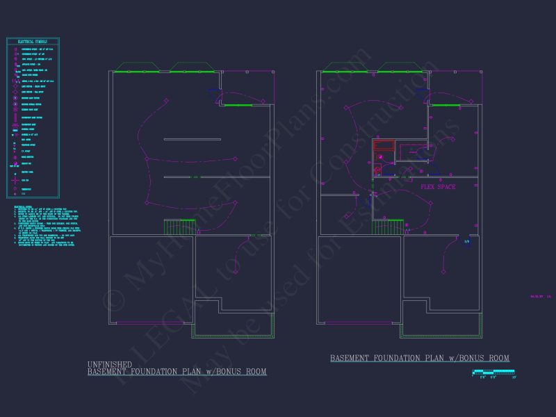 Efficient house Floor Plan Blueprint for Modern Living Designs