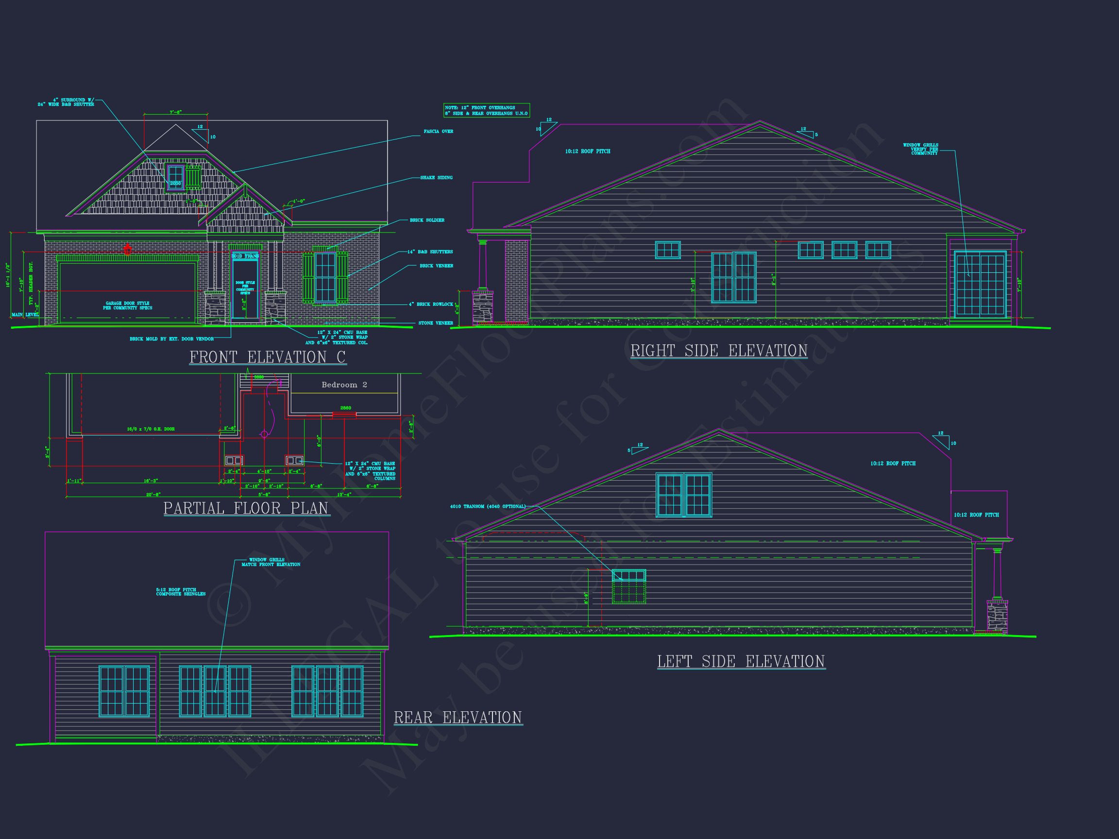 Efficient house Floor Plan Blueprint for Modern Living Designs