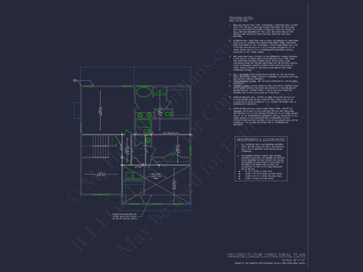 Efficient house Plan: CAD Floor Designs with Blueprint Layout