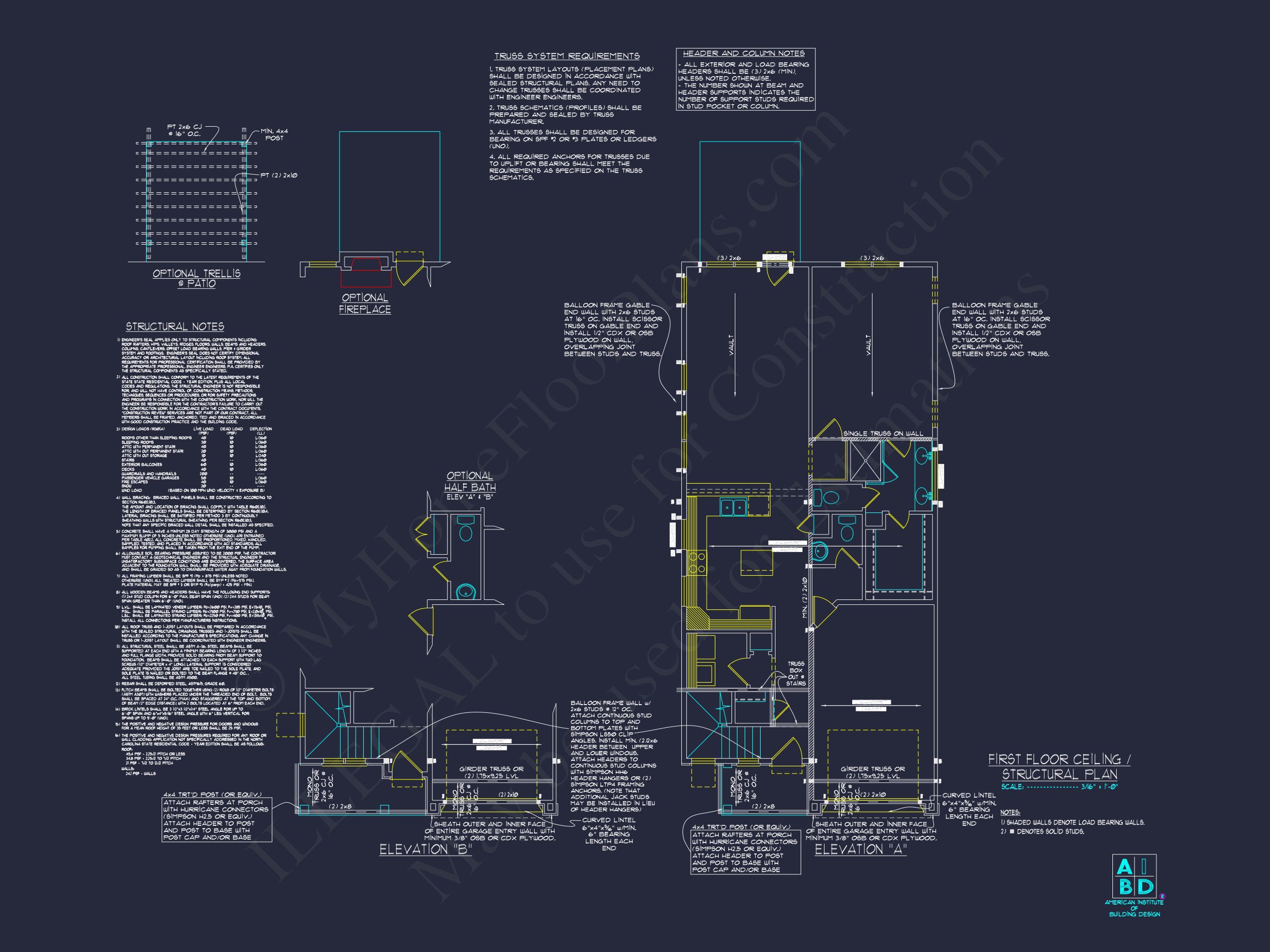 Efficient house Plan with CAD Designs,Floor Plan,and Blueprint