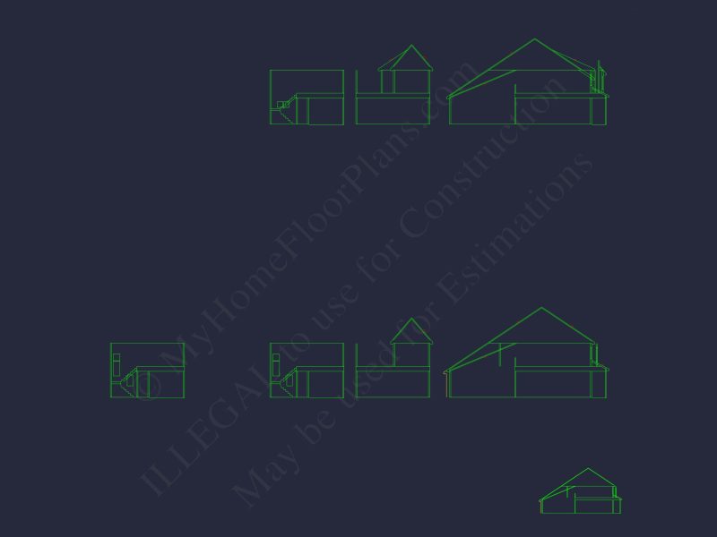 Efficient house Plan with CAD Designs, Floor Plan, and Blueprint