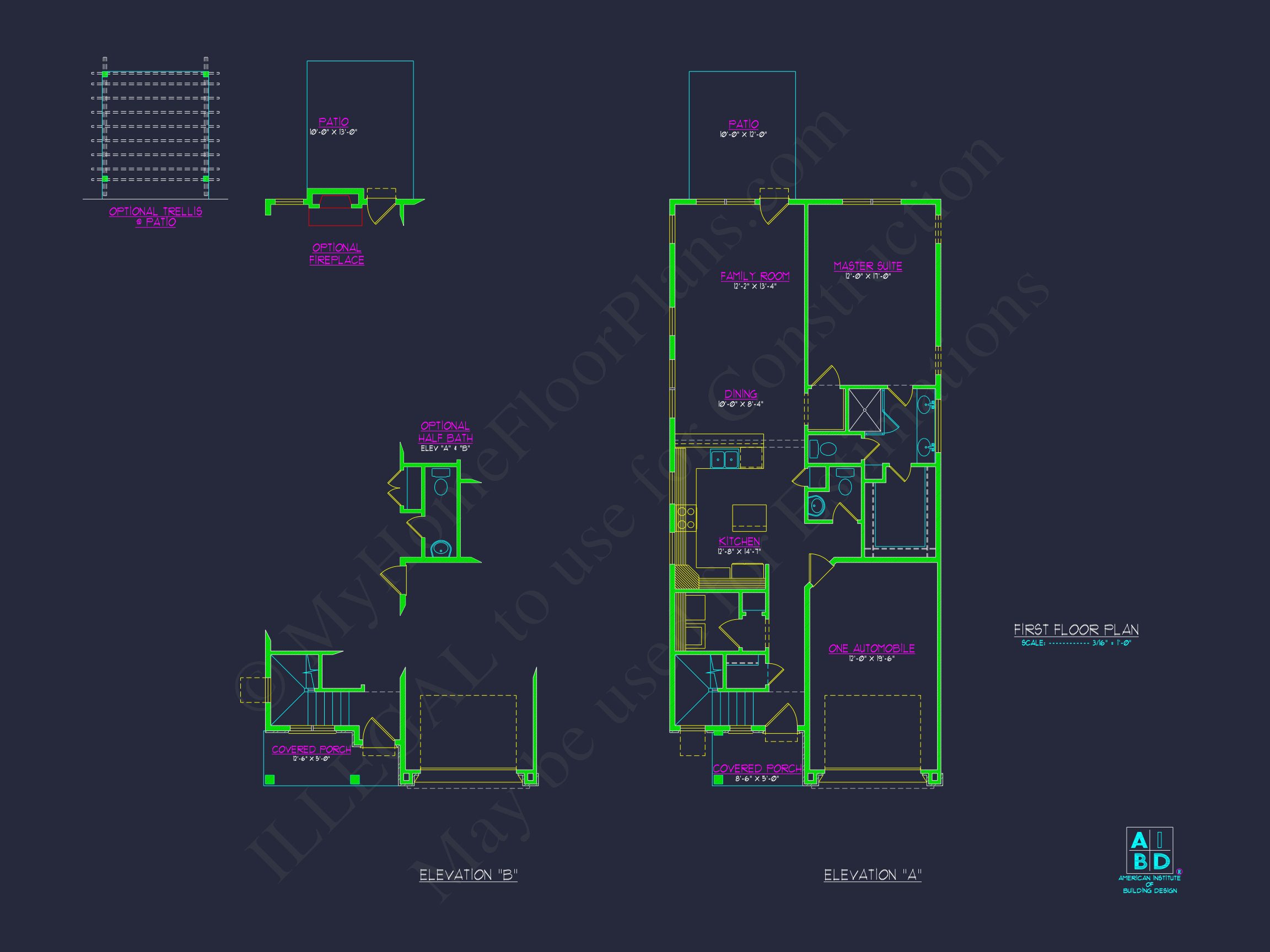 Efficient house Plan with CAD Designs,Floor Plan,and Blueprint