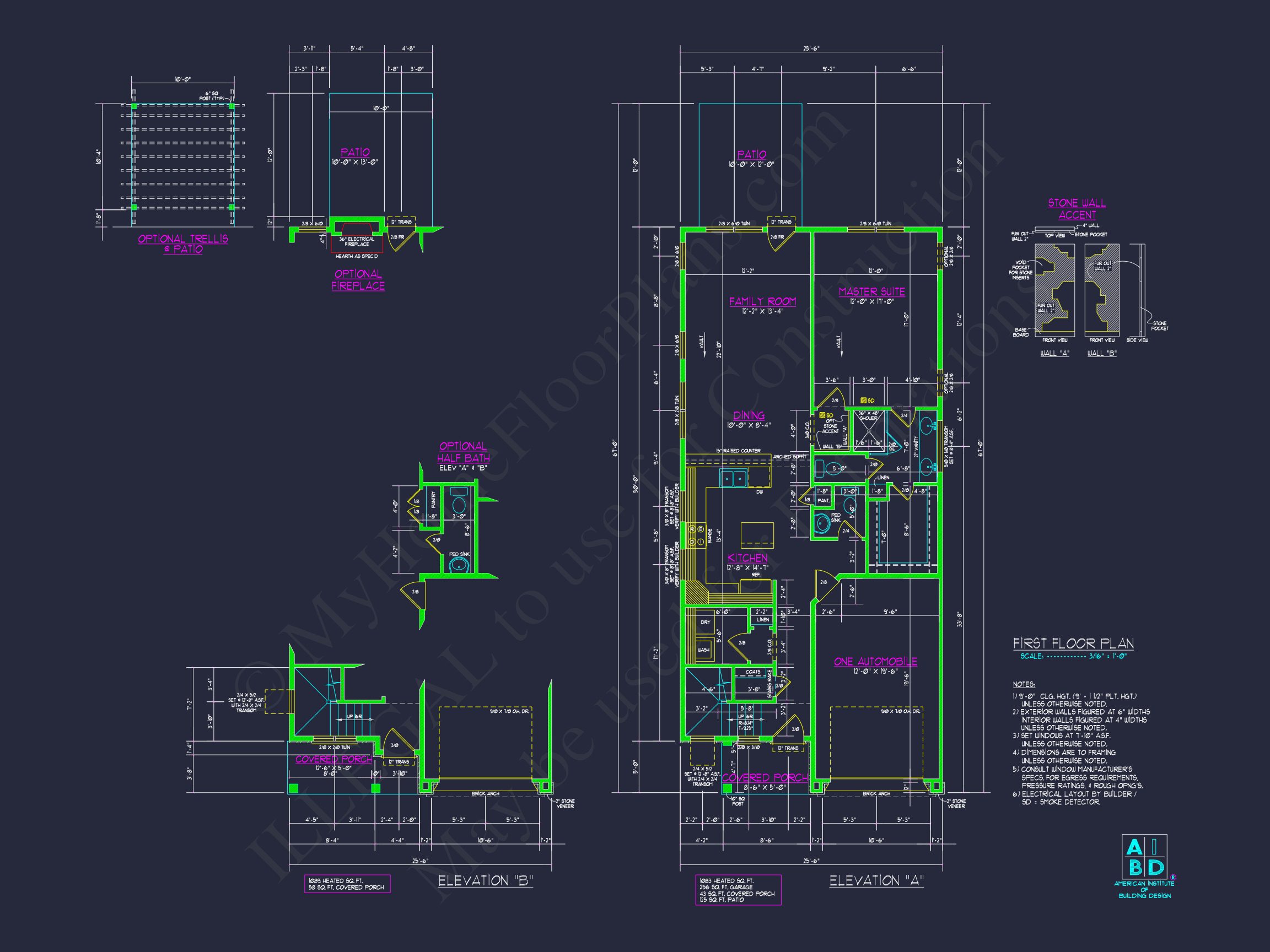 Efficient house Plan with CAD Designs,Floor Plan,and Blueprint