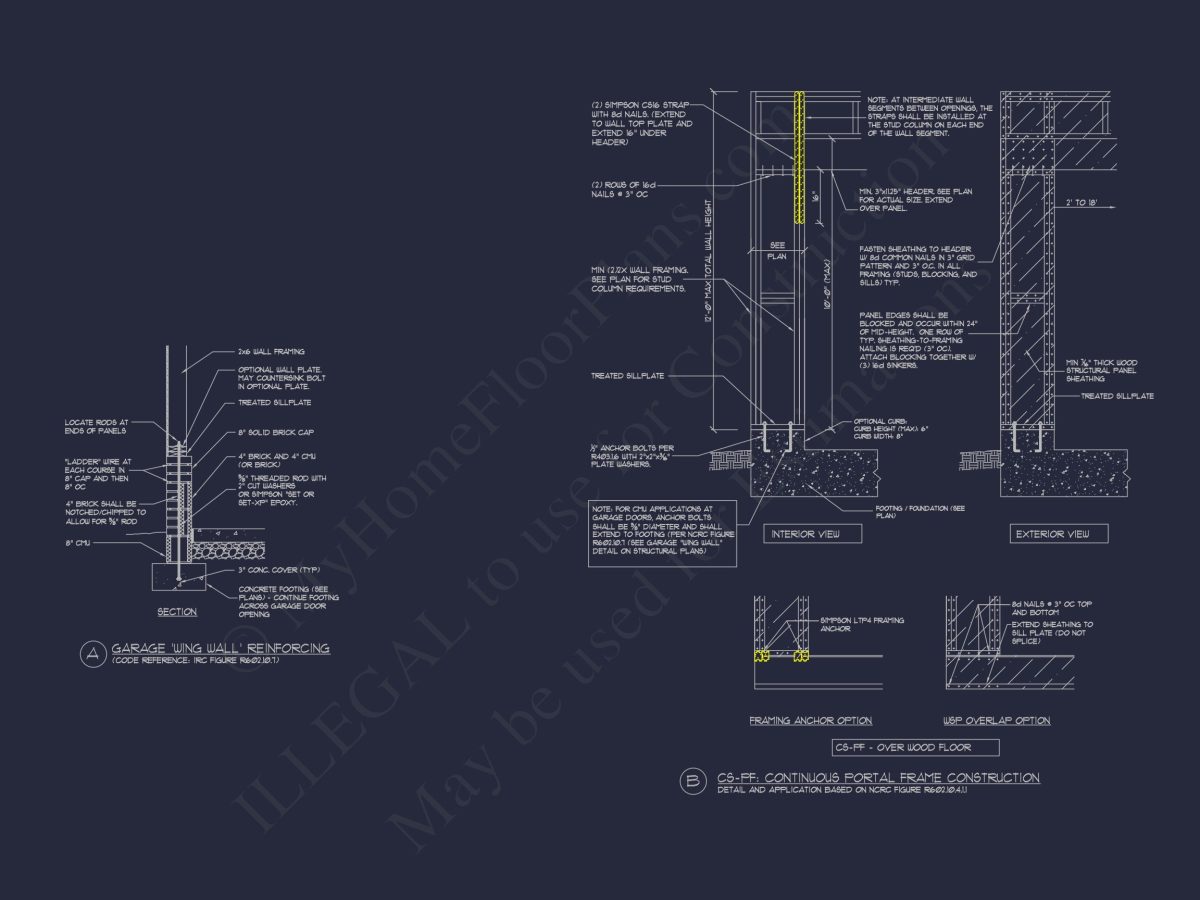 Effortless CAD house Plan: Explore Dual Heights