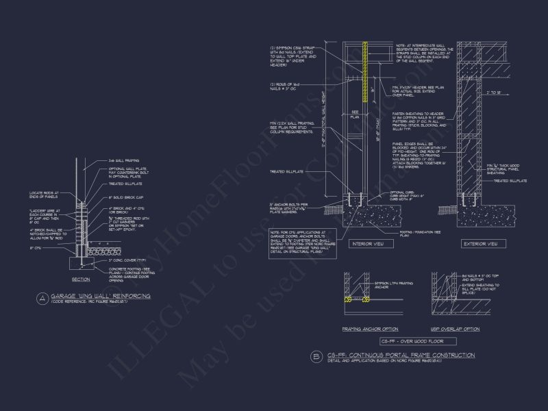 Effortless CAD house Plan: Explore Dual Heights
