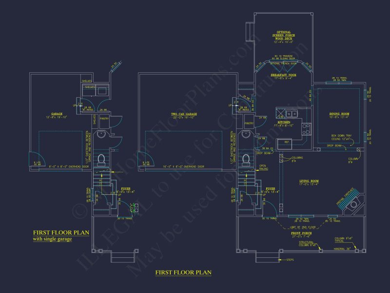 Elegant 2-Story house Plan with 2, 466 SF & CAD Designs
