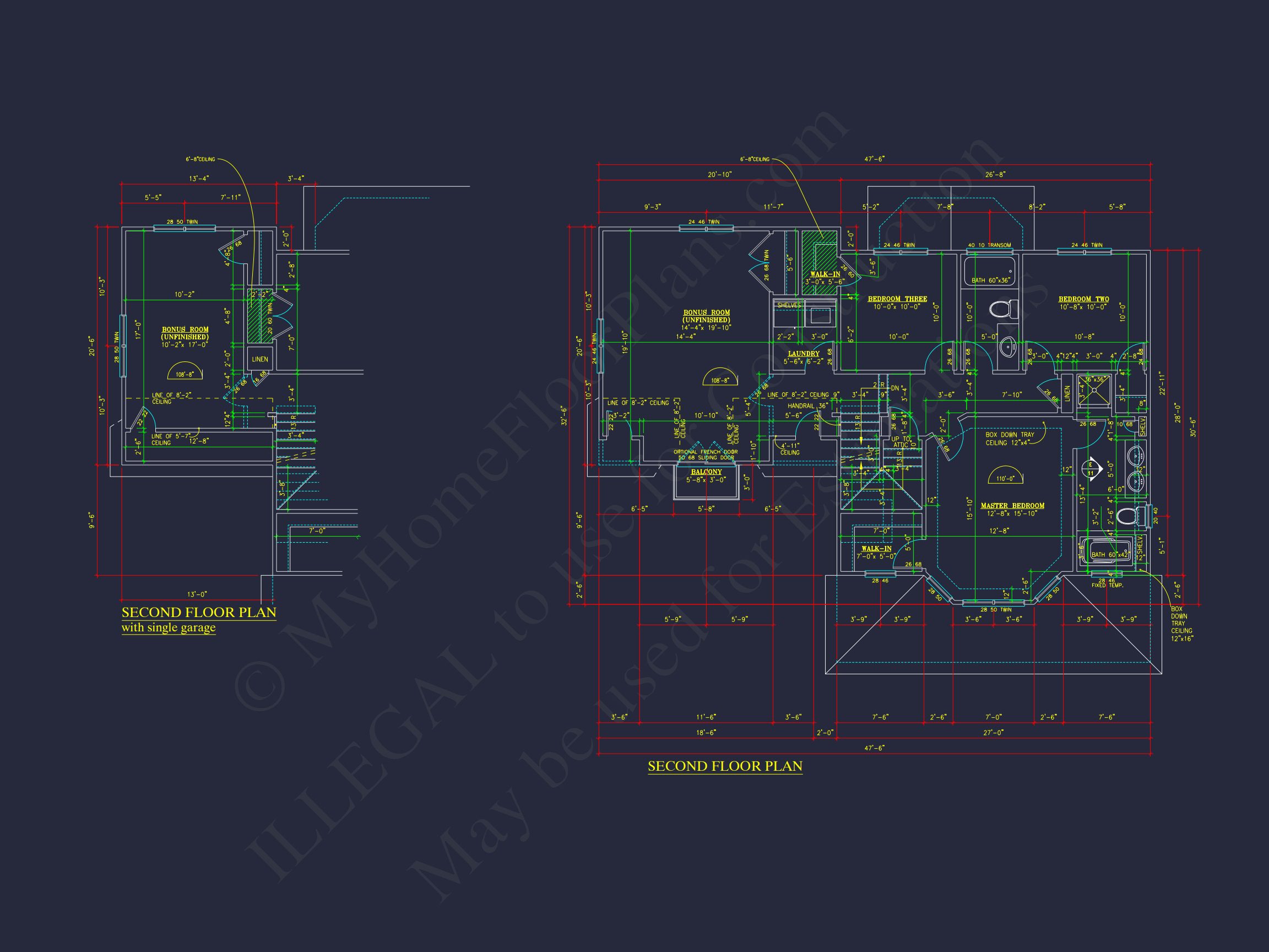 Elegant 2-Story house Plan with 2,466 SF & CAD Designs