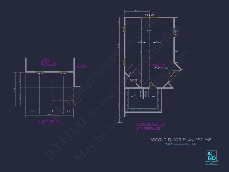 Elegant 2-Story house Plan with 4 Beds and Open Floor Design