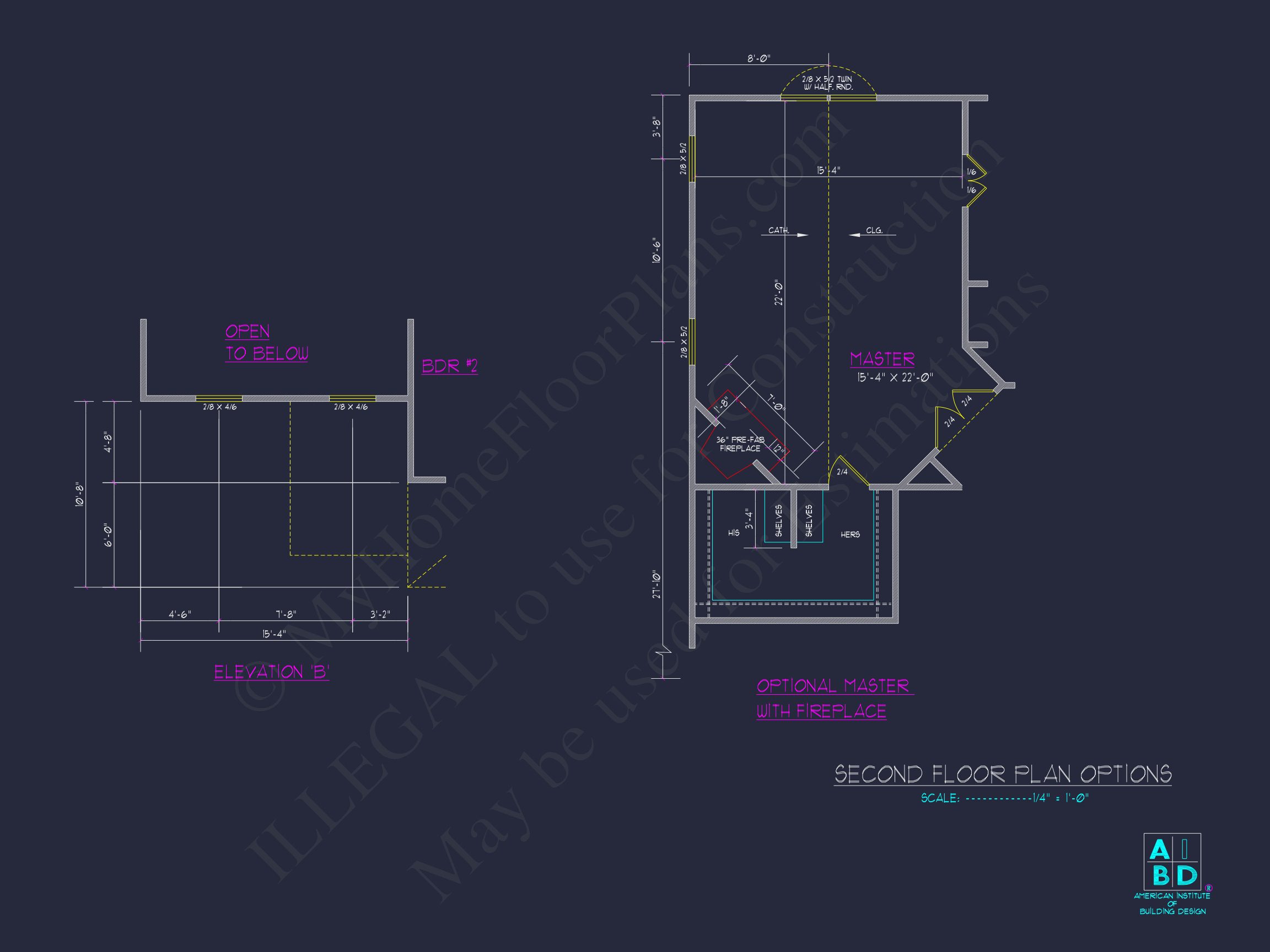 Elegant 2-Story house Plan with 4 Beds and Open Floor Design