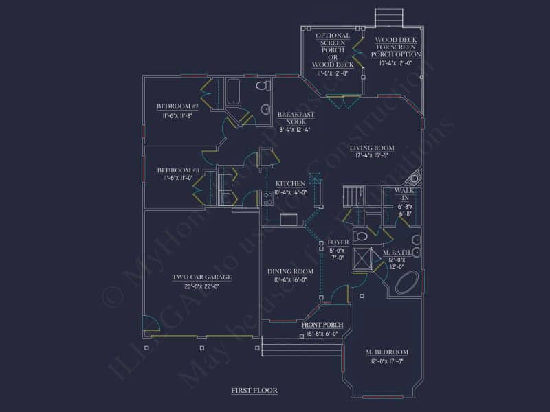 Elegant 2-Story house Plan with CAD Designs and Blueprint Features