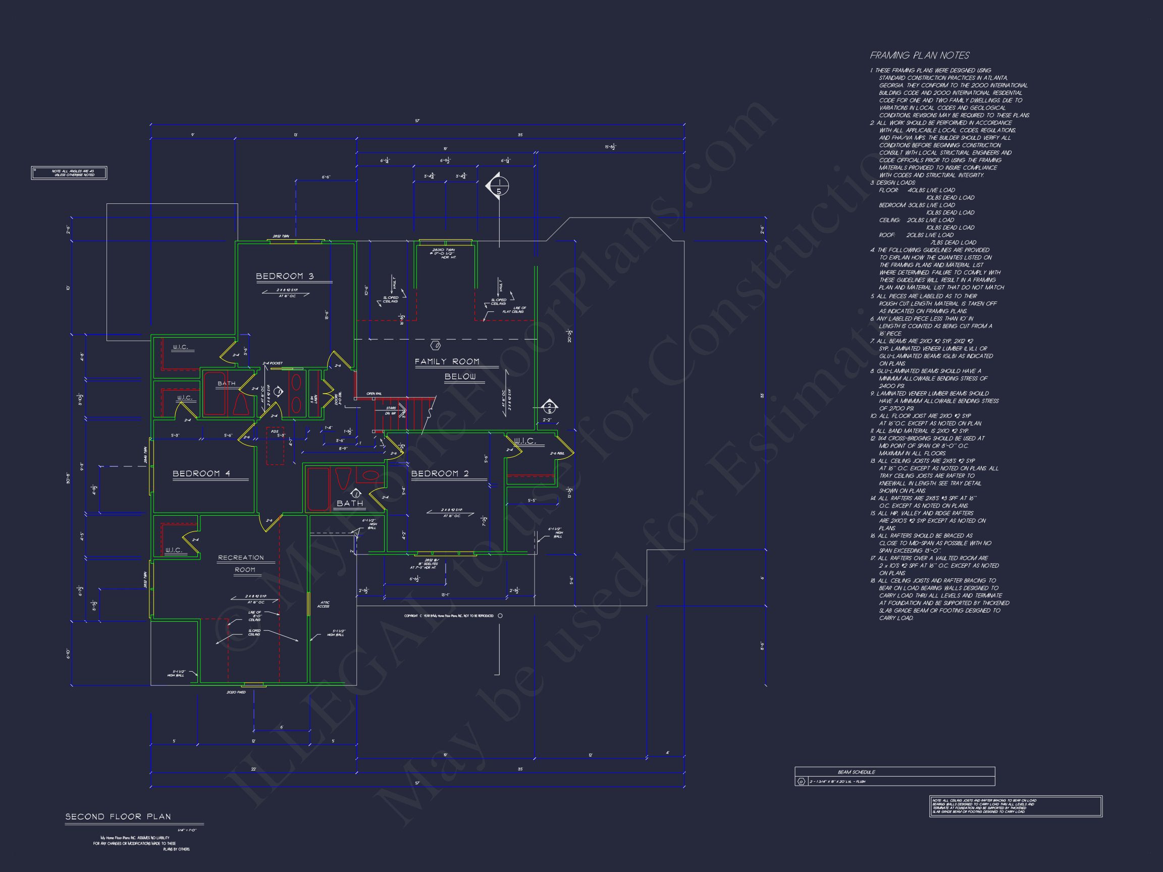 Elegant 2-Story house Plan with CAD Designs and Floor Blueprint