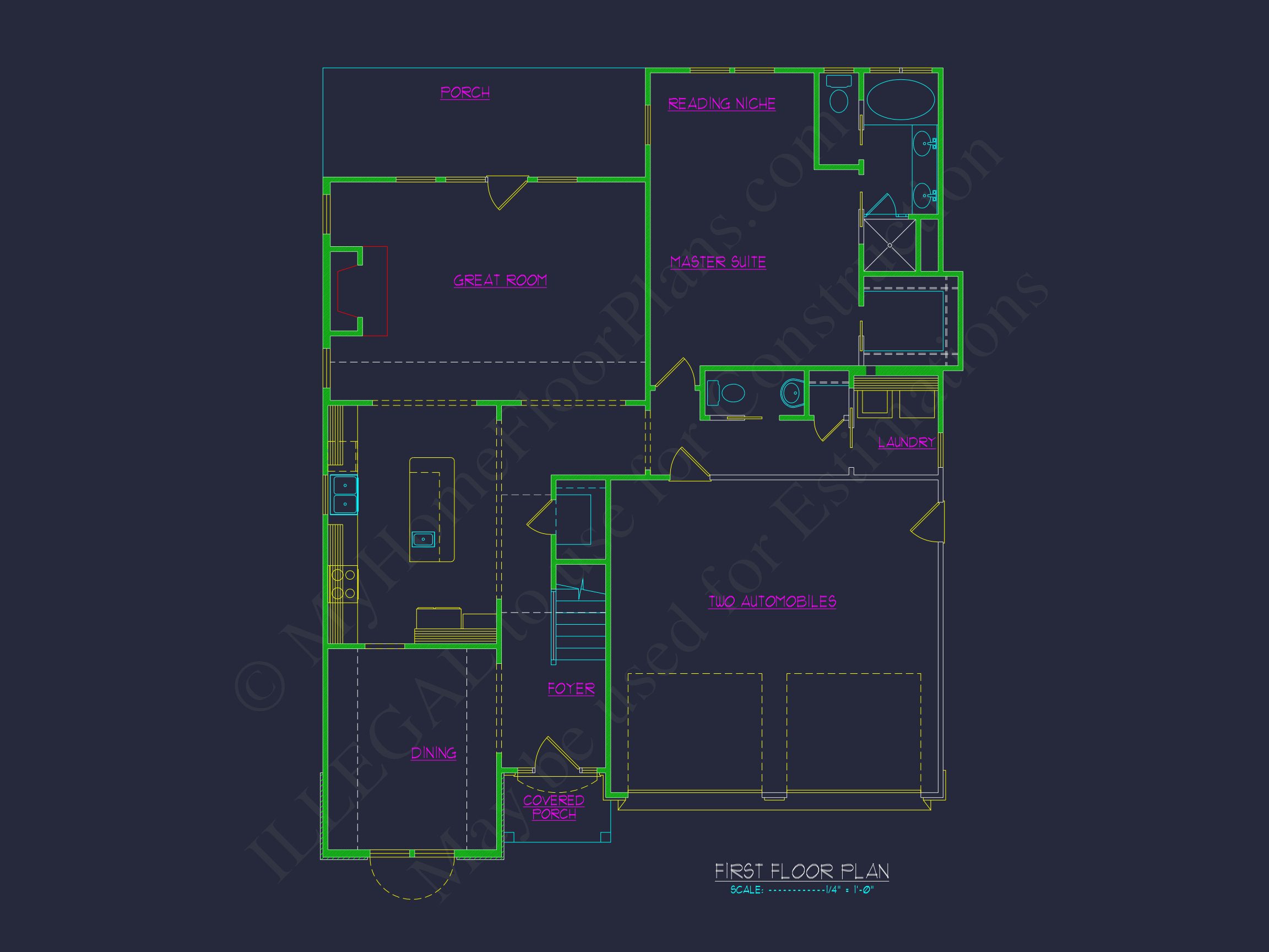 "Elegant 2-Story house Plan featuring CAD-Ready Designs"