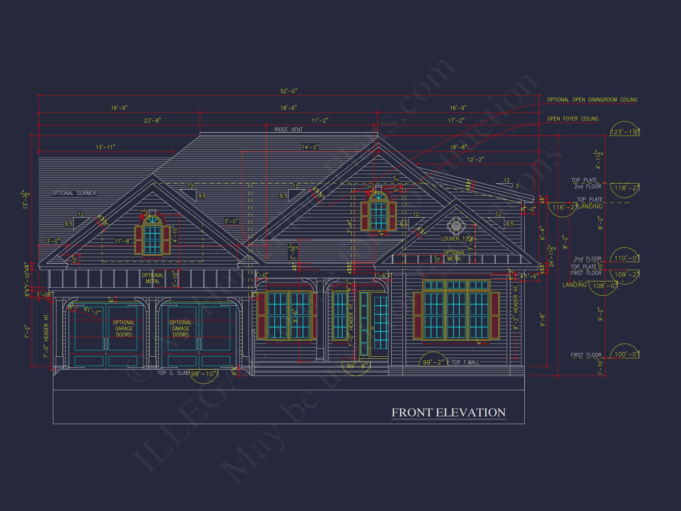 Elegant 2-Story house Plan with CAD Designs and Blueprint Features