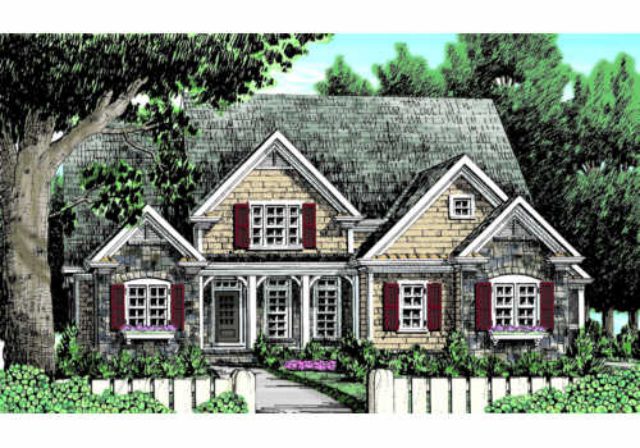 Elegant 2-Story house Plan with CAD Designs and Floor Blueprint