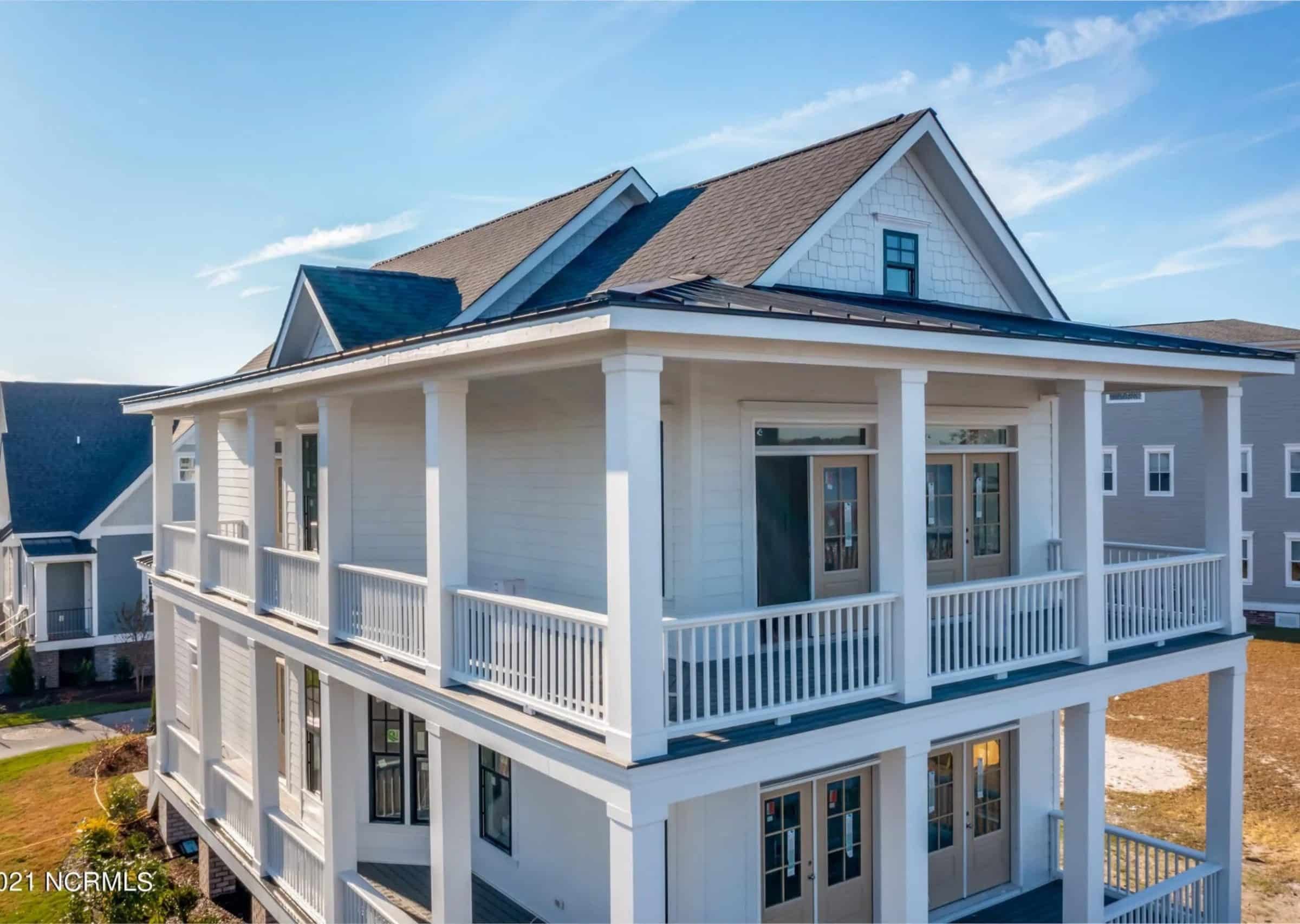 Elegant Charleston house Plan with 2-Story CAD Architecture