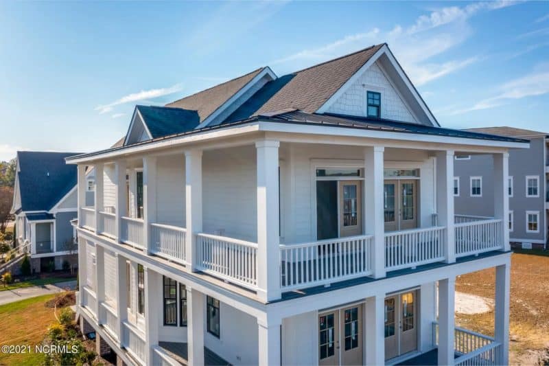 Elegant Charleston house Plan with 2-Story CAD Architecture