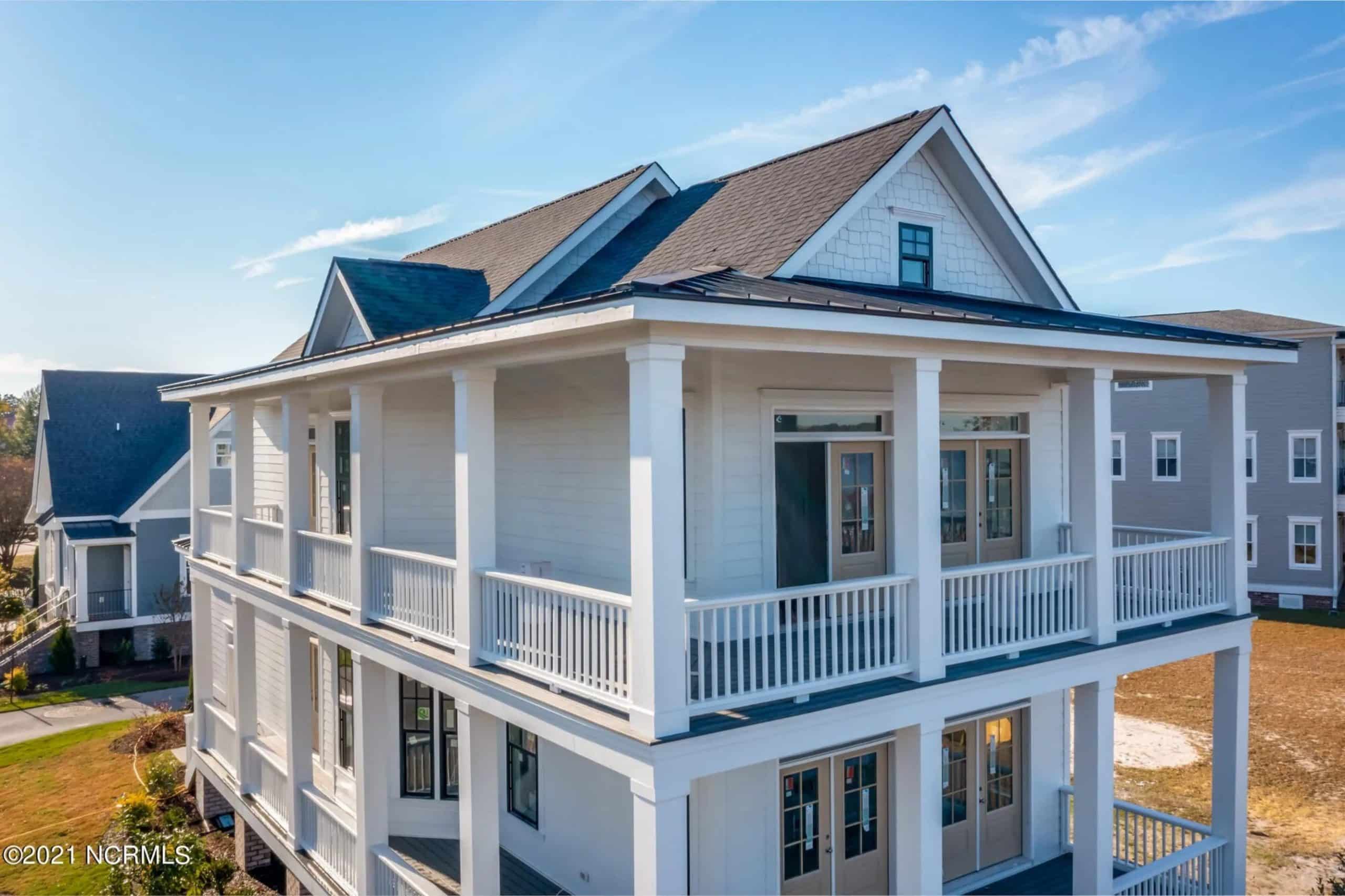 Elegant Charleston house Plan with 2-Story CAD Architecture