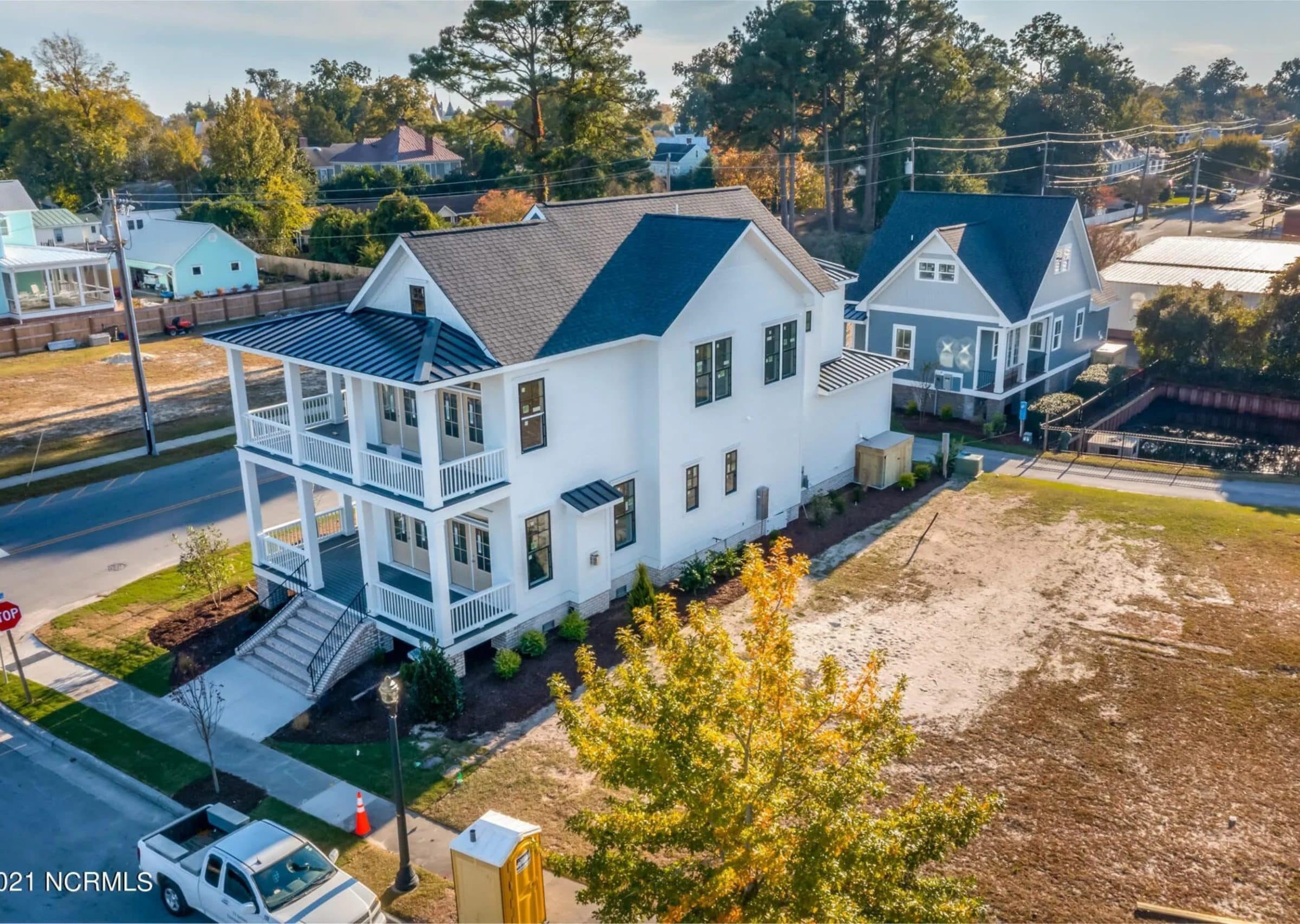 Elegant Charleston house Plan with 2-Story CAD Architecture