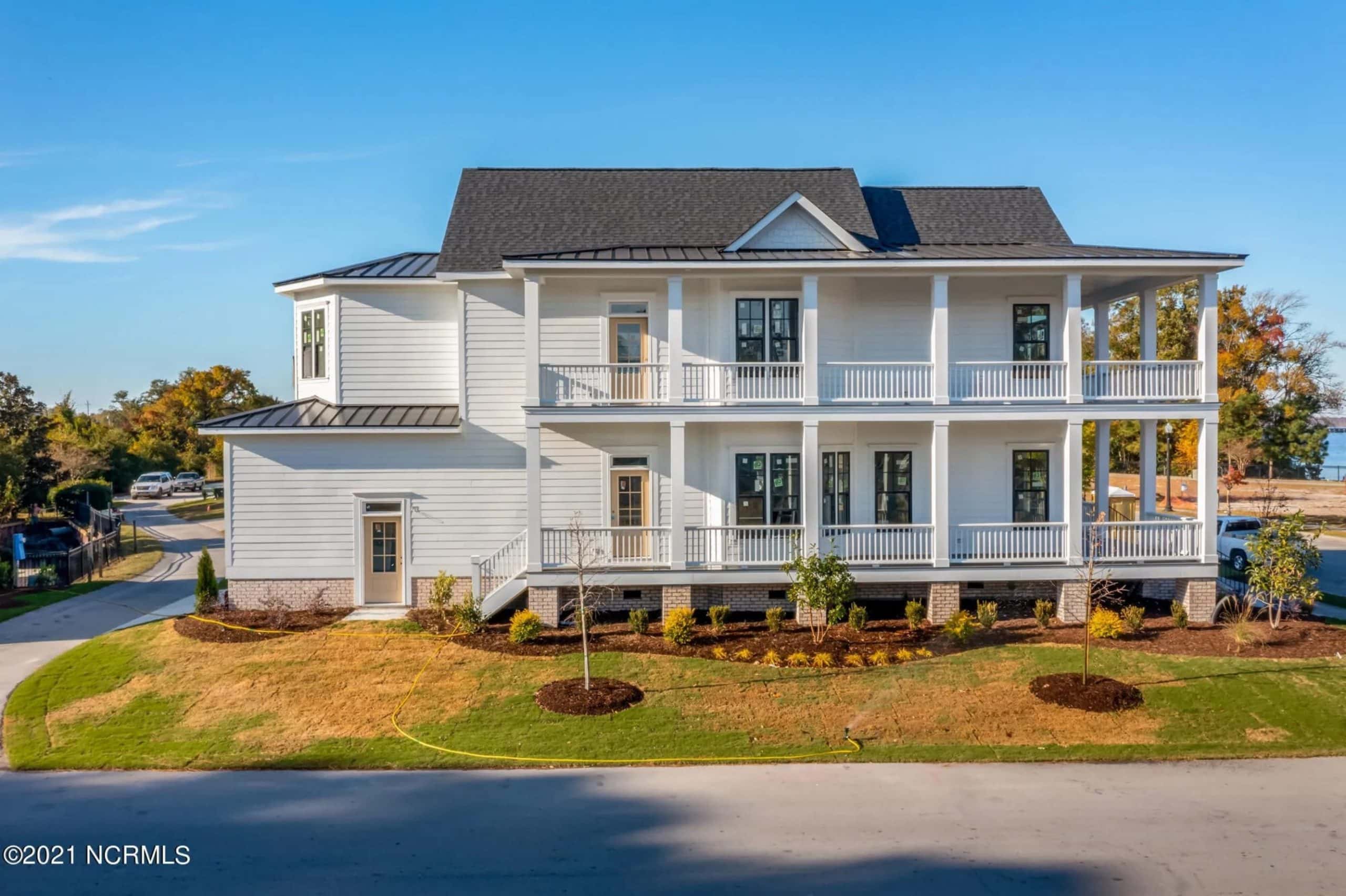Elegant Charleston house Plan with 2-Story CAD Architecture
