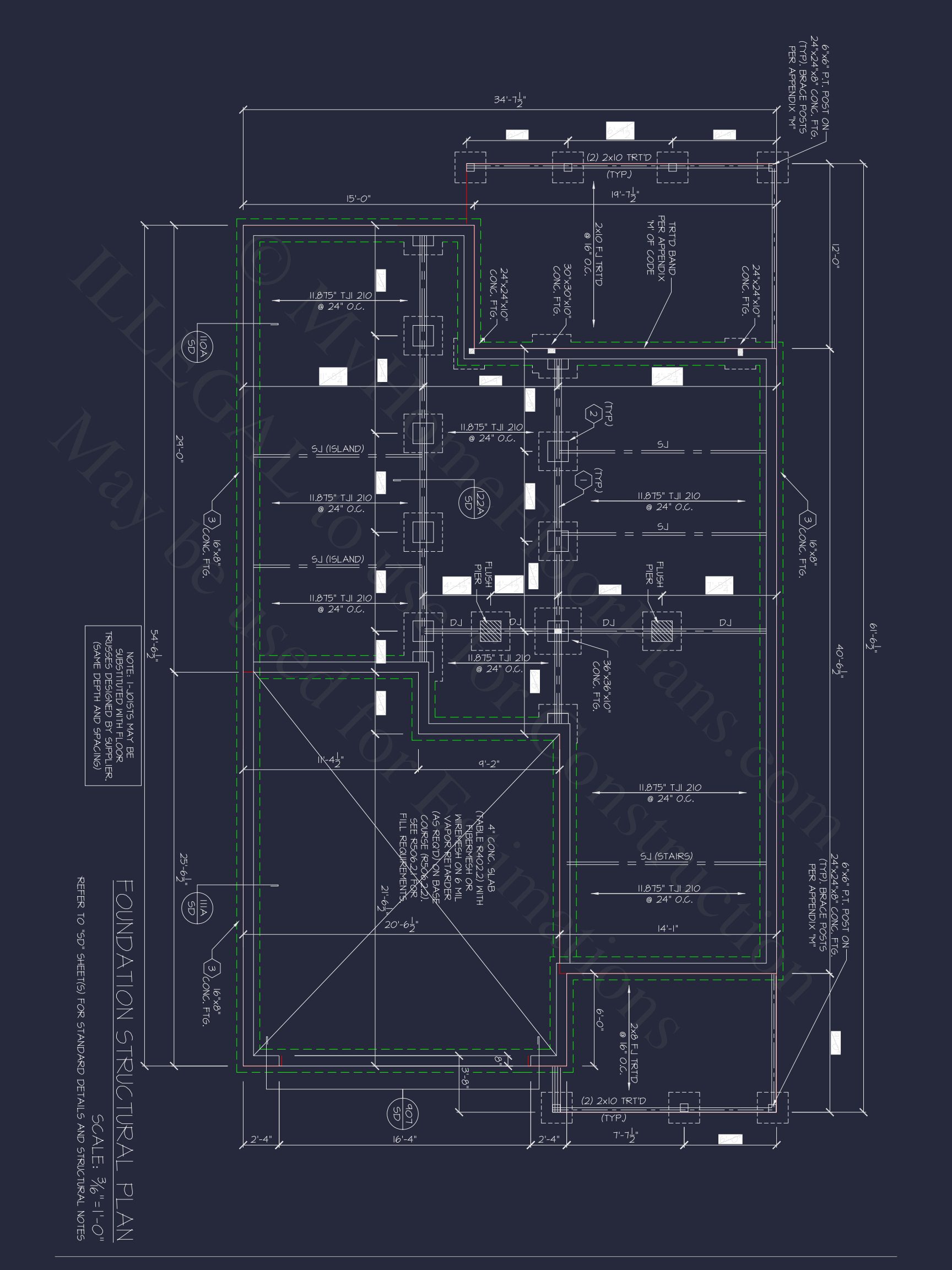 Elegant Craftsman house Plan with CAD Designs and Blueprint