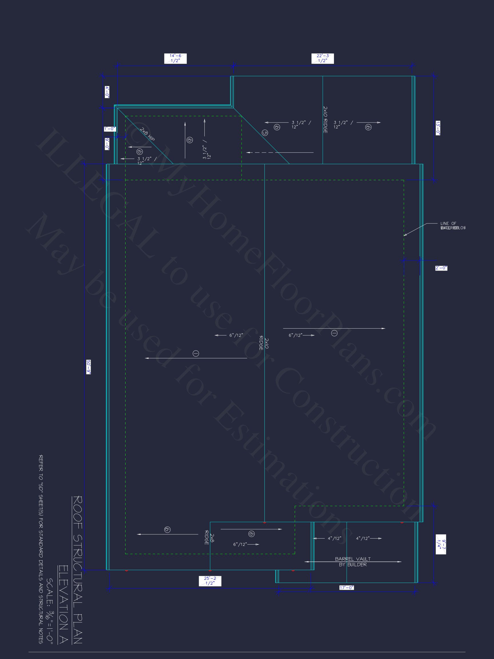 Elegant Craftsman house Plan with CAD Designs and Blueprint